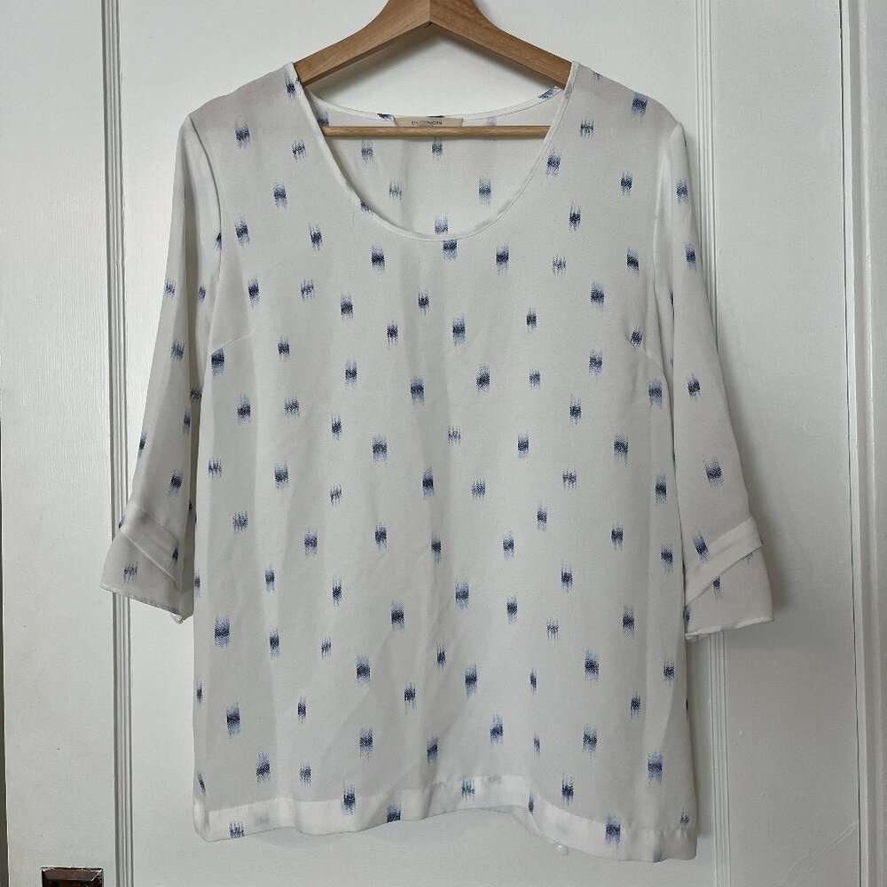 41 Hawthorn 3/4 Sleeve Blouse, in White